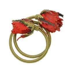 Handmade bracelets "Roses buds"