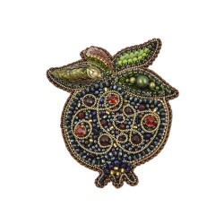 Handmade beaded bracelet "Punica"