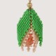 Artisanal beaded earrings "Pink tulip" from "Tulip Bloom" collection Artisanal beaded earrings "Pink tulip" from "Tulip Bloom" collection