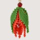 Artisanal beaded earrings "Red tulip" from "Tulip Bloom" collection Artisanal beaded earrings "Red tulip" from "Tulip Bloom" collection