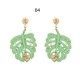 Earrings "Monstera Leaf"