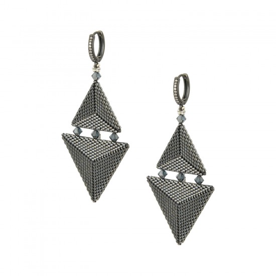 Earrings "Triangles"
