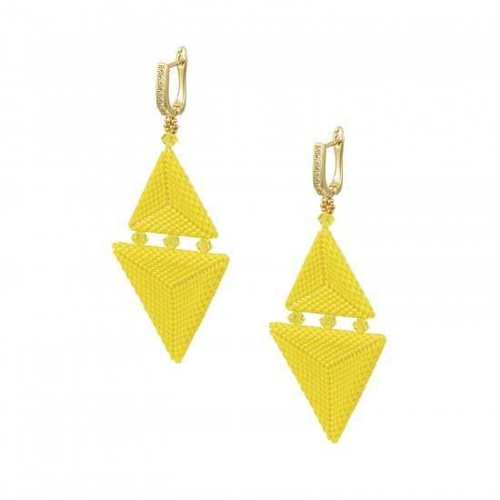 Earrings "Triangles"