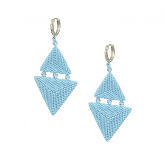 Earrings "Triangles"