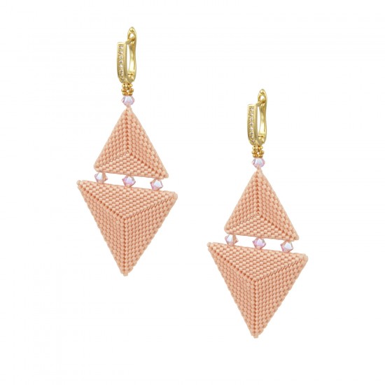 Earrings "Triangles"