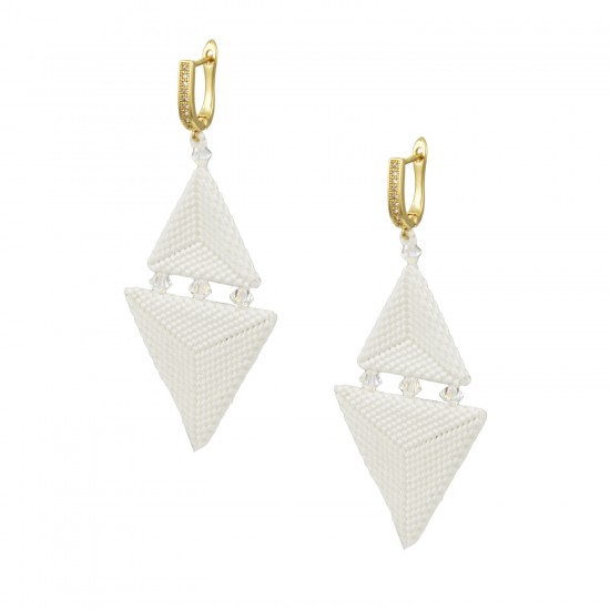 Earrings "Triangles"
