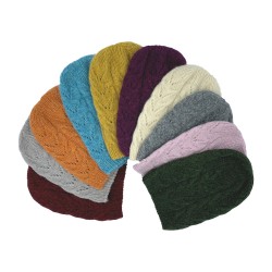 Hand knitted hats. Wool blending yarn hats. Hand knitted hats. Wool blending yarn hats.