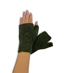 Handmade knitted Mittens.