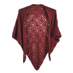  Τriangle scarf. Mink wool shawl.