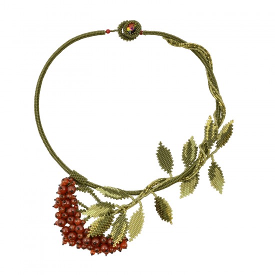 Necklace "Rowanberry"